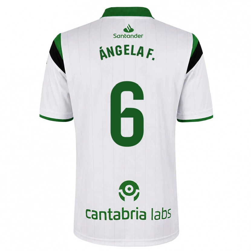 Danxen Kinder Ángela Fernández Fraile #6 Weißgrün Schwarz Heimtrikot Trikot 2026/27 T-Shirt Österreich