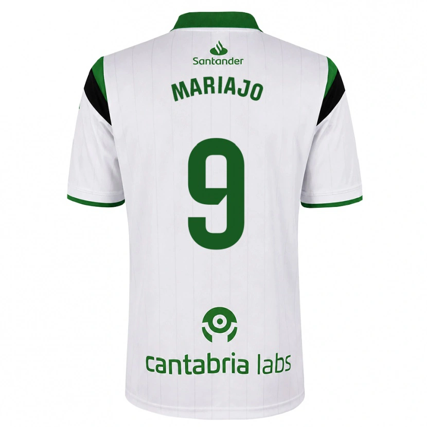 Danxen Kinder María José Gutiérrez Díaz #9 Weißgrün Schwarz Heimtrikot Trikot 2026/27 T-Shirt Österreich