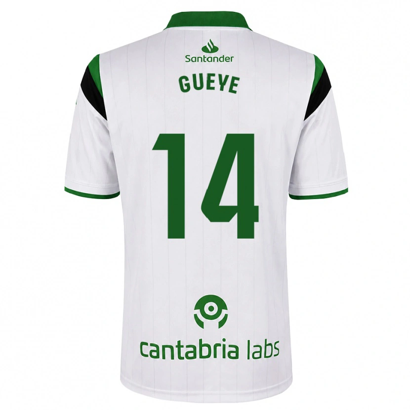 Danxen Kinder Maguette Gueye #14 Weißgrün Schwarz Heimtrikot Trikot 2026/27 T-Shirt Österreich