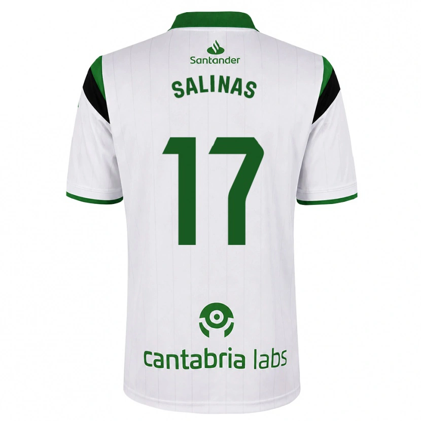 Danxen Kinder Jorge Salinas #17 Weißgrün Schwarz Heimtrikot Trikot 2026/27 T-Shirt Österreich