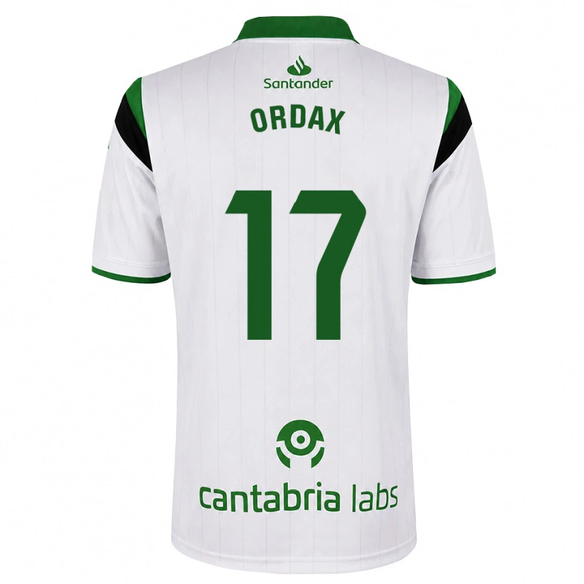 Danxen Kinder Naiara Ordax Ibáñez #17 Weißgrün Schwarz Heimtrikot Trikot 2026/27 T-Shirt Österreich