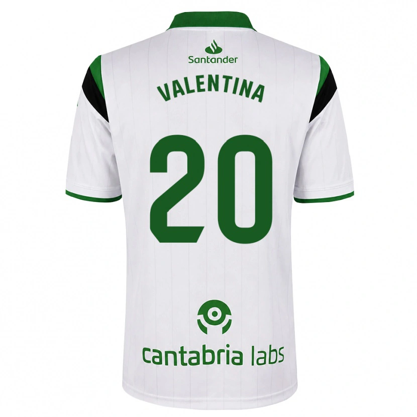 Danxen Kinder Valentina Lucumi Montoya #20 Weißgrün Schwarz Heimtrikot Trikot 2026/27 T-Shirt Österreich