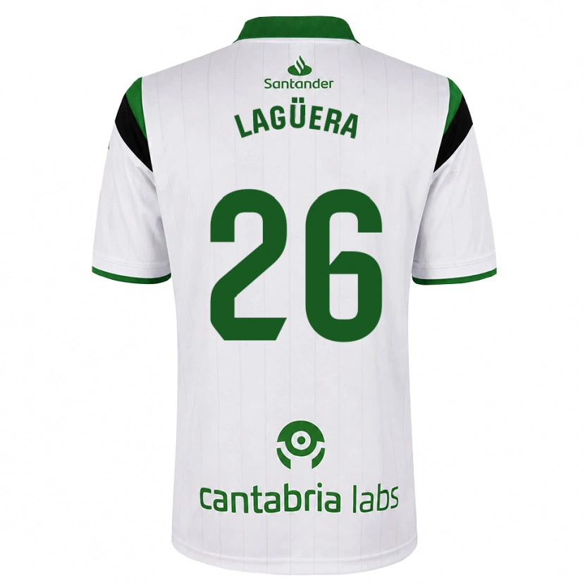Danxen Kinder Christian Lagüera #26 Weißgrün Schwarz Heimtrikot Trikot 2026/27 T-Shirt Österreich