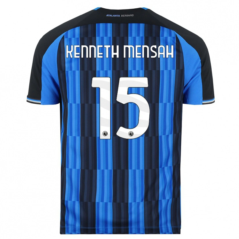 Danxen Kinder Anthony Kenneth Mensah #15 Blau Schwarz Rot Heimtrikot Trikot 2026/27 T-Shirt Österreich