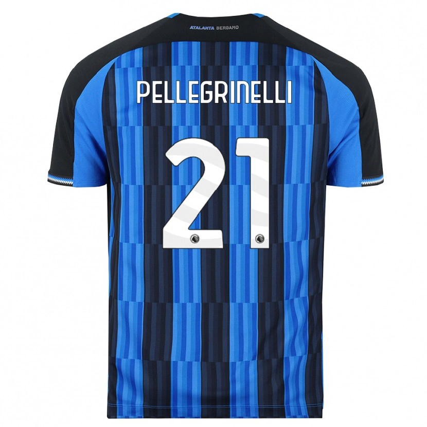 Danxen Kinder Giorgia Pellegrinelli #21 Blau Schwarz Rot Heimtrikot Trikot 2026/27 T-Shirt Österreich