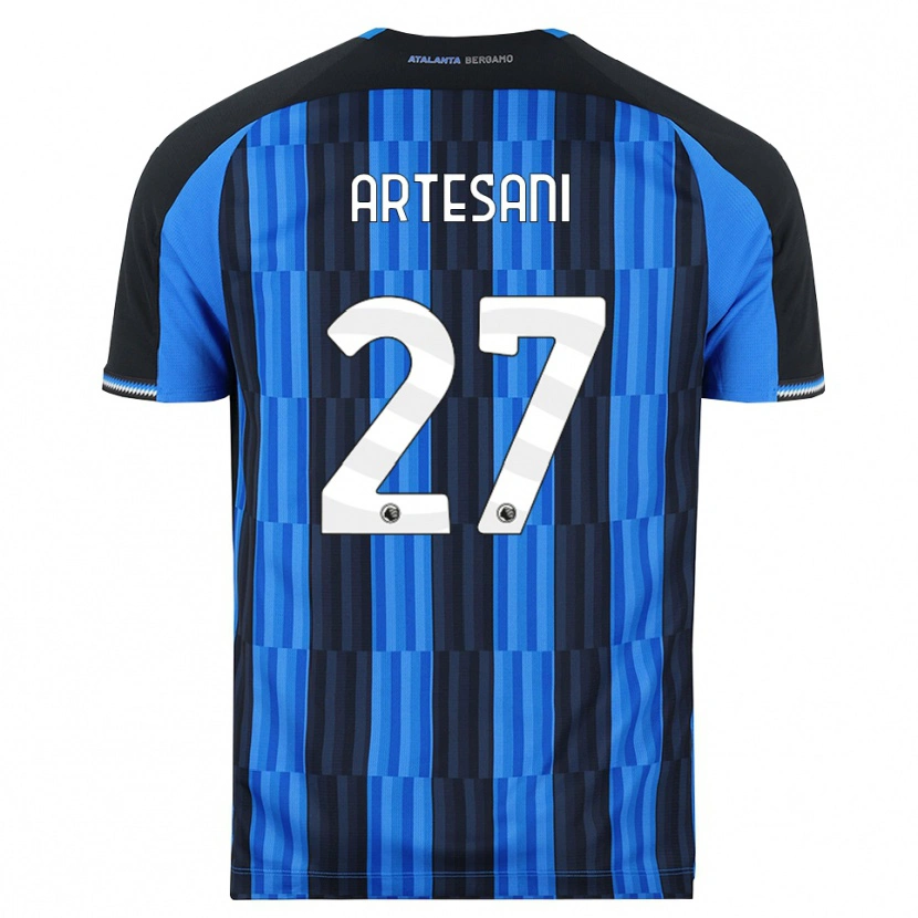 Danxen Kinder Nicolò Artesani #27 Blau Schwarz Rot Heimtrikot Trikot 2026/27 T-Shirt Österreich