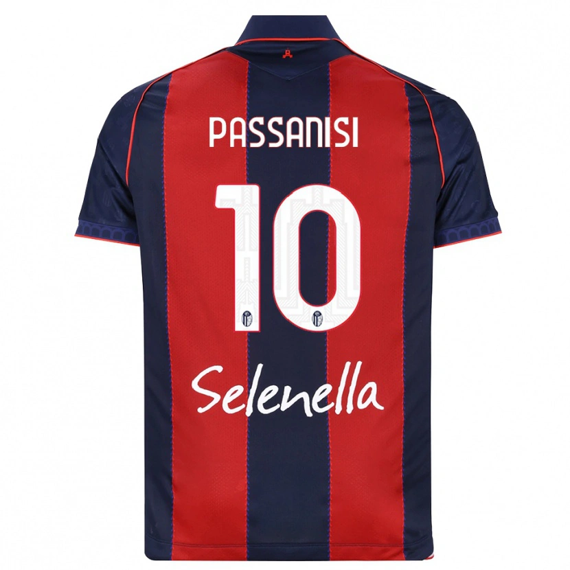 Danxen Kinder Fernando Passanisi #10 Königsblau Rot Weiß Heimtrikot Trikot 2026/27 T-Shirt Österreich