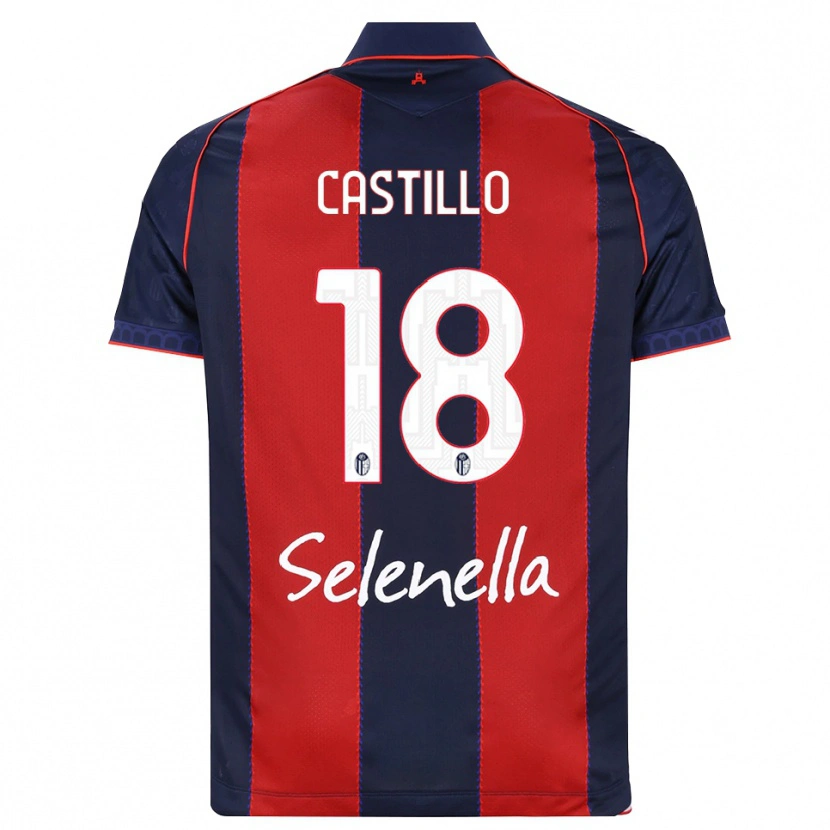 Danxen Kinder Tomas Castillo #18 Königsblau Rot Weiß Heimtrikot Trikot 2026/27 T-Shirt Österreich