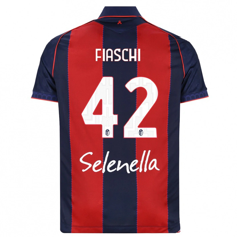 Danxen Kinder Marco Fiaschi #42 Königsblau Rot Weiß Heimtrikot Trikot 2026/27 T-Shirt Österreich