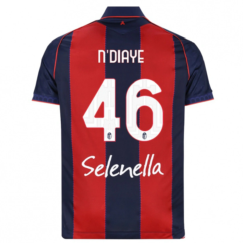 Danxen Kinder Antoine N'diaye #46 Königsblau Rot Weiß Heimtrikot Trikot 2026/27 T-Shirt Österreich
