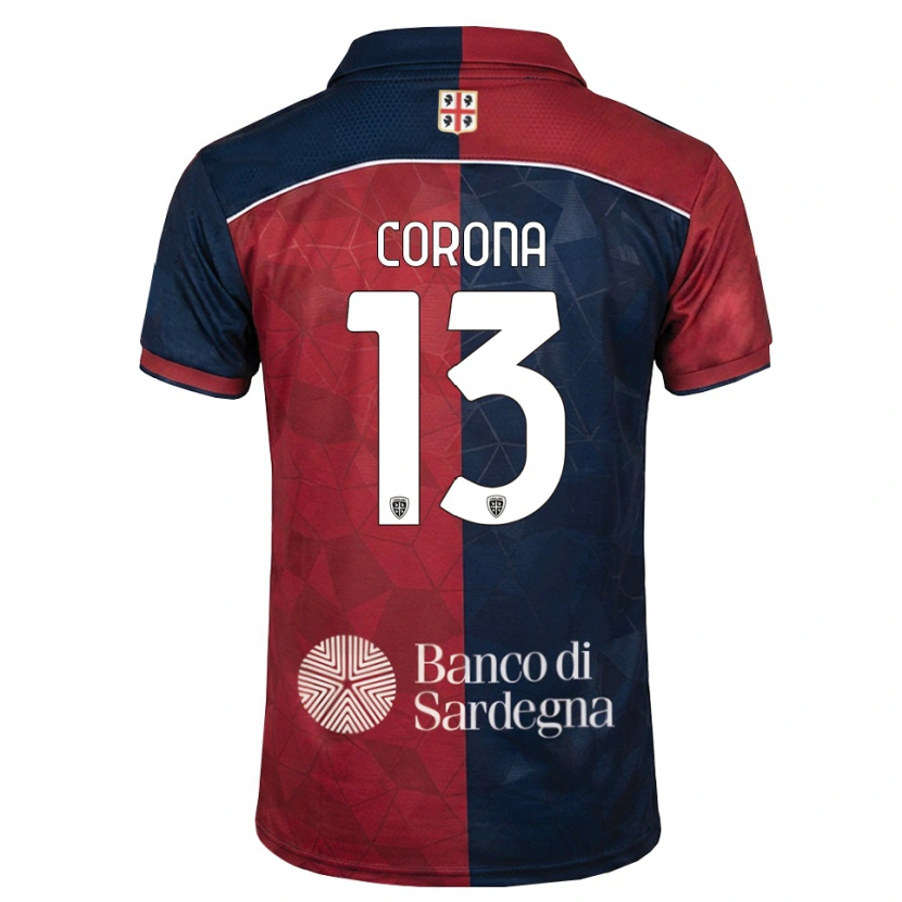 Danxen Kinder Claudio Corona #13 Burgund Rot Königsblau Heimtrikot Trikot 2026/27 T-Shirt Österreich