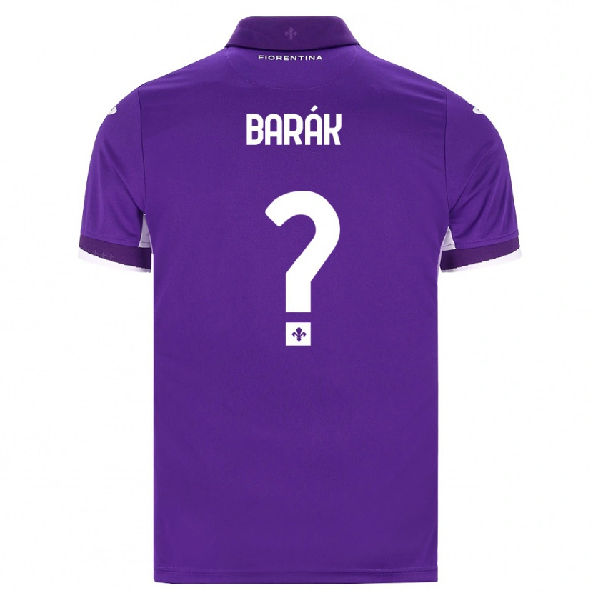 Danxen Kinder Antonín Barák #0 Lila Weiß Pink Heimtrikot Trikot 2026/27 T-Shirt Österreich