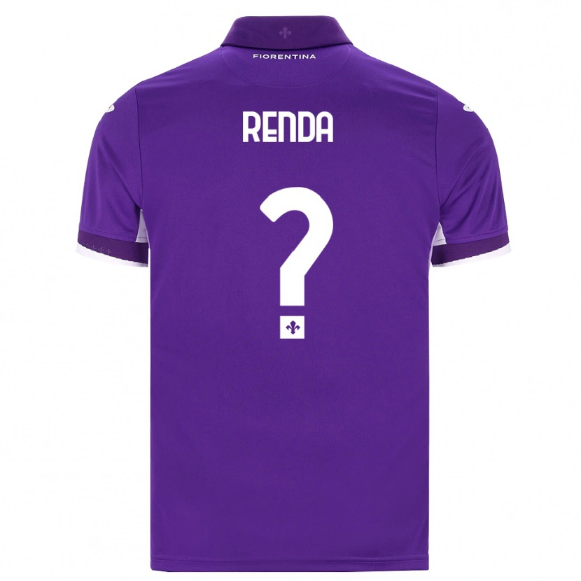 Danxen Kinder Thomas Renda #0 Lila Weiß Pink Heimtrikot Trikot 2026/27 T-Shirt Österreich
