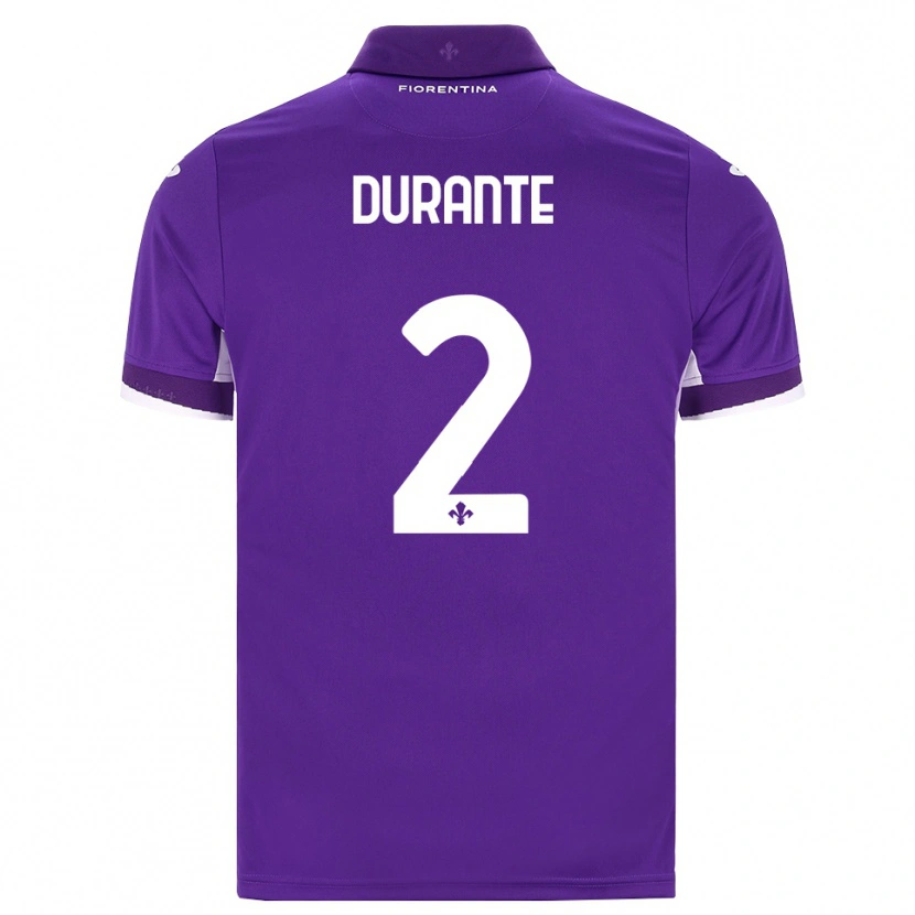 Danxen Kinder Francesca Durante #2 Lila Weiß Pink Heimtrikot Trikot 2026/27 T-Shirt Österreich