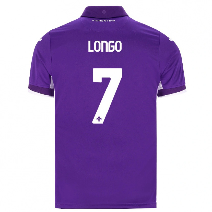 Danxen Kinder Miriam Longo #7 Lila Weiß Pink Heimtrikot Trikot 2026/27 T-Shirt Österreich