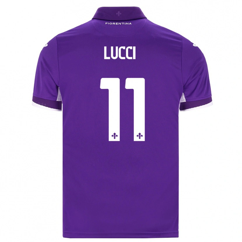 Danxen Kinder Leonardo Lucci #11 Lila Weiß Pink Heimtrikot Trikot 2026/27 T-Shirt Österreich