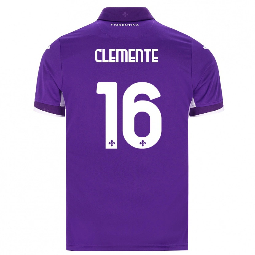 Danxen Kinder Raffaele Clemente #16 Lila Weiß Pink Heimtrikot Trikot 2026/27 T-Shirt Österreich