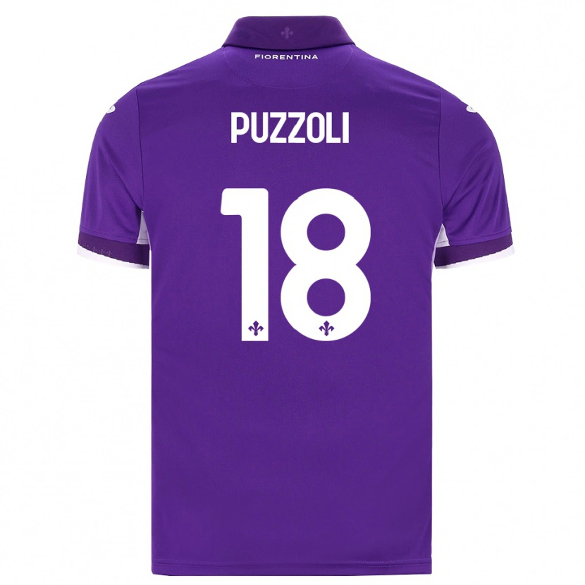 Danxen Kinder Giorgio Puzzoli #18 Lila Weiß Pink Heimtrikot Trikot 2026/27 T-Shirt Österreich