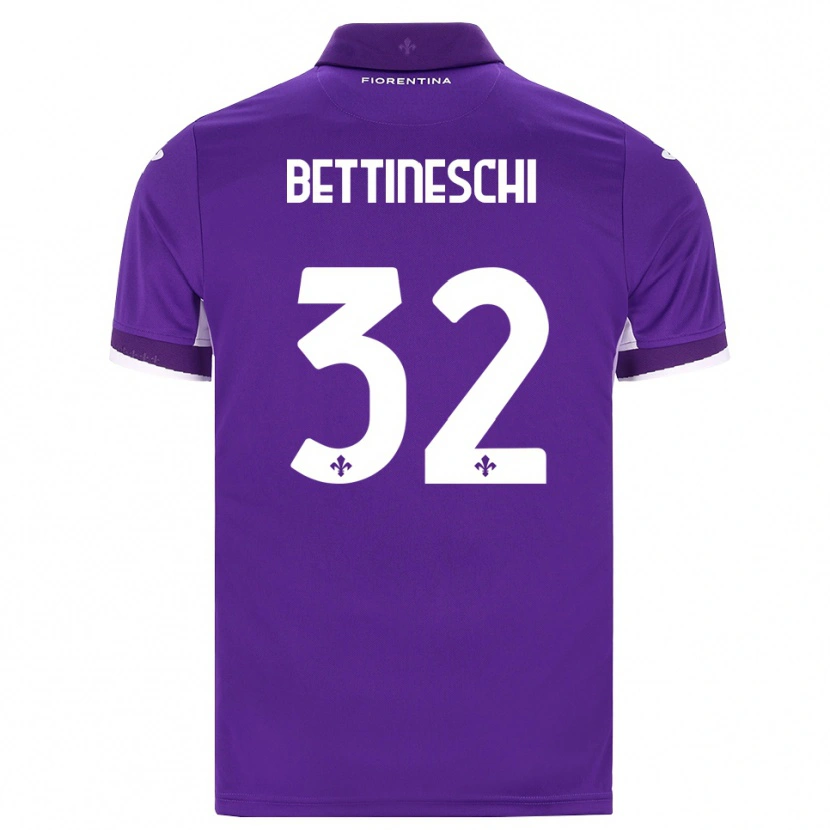 Danxen Kinder Giorgia Bettineschi #32 Lila Weiß Pink Heimtrikot Trikot 2026/27 T-Shirt Österreich