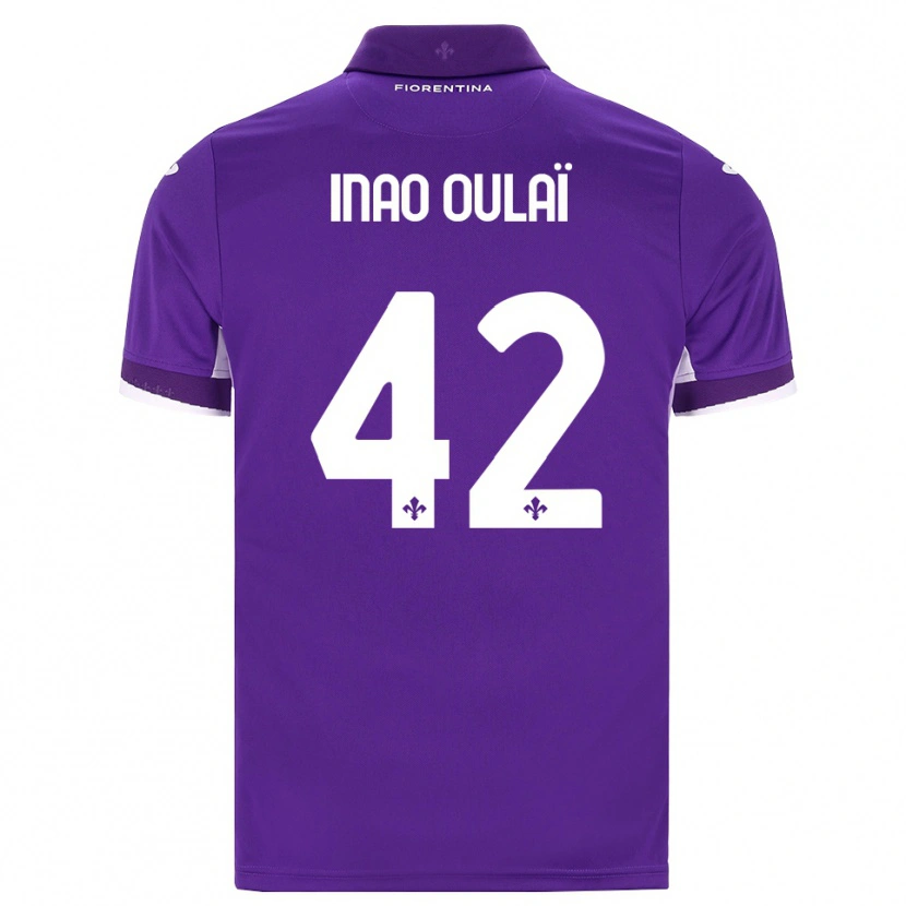 Danxen Kinder Christ Inao Oulaï #42 Lila Weiß Pink Heimtrikot Trikot 2026/27 T-Shirt Österreich