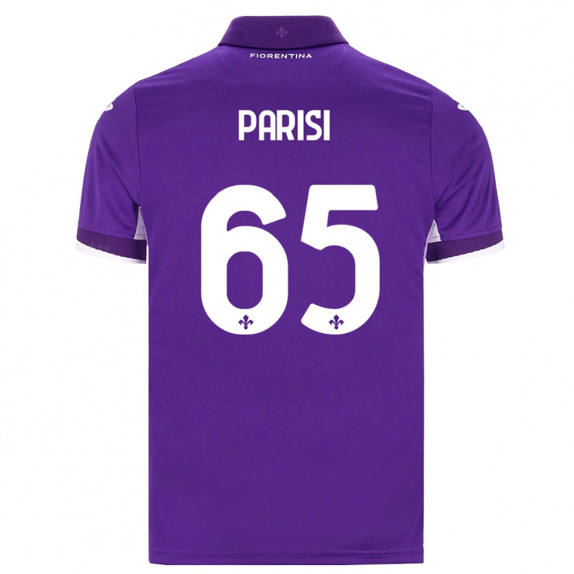 Danxen Kinder Fabiano Parisi #65 Lila Weiß Pink Heimtrikot Trikot 2026/27 T-Shirt Österreich