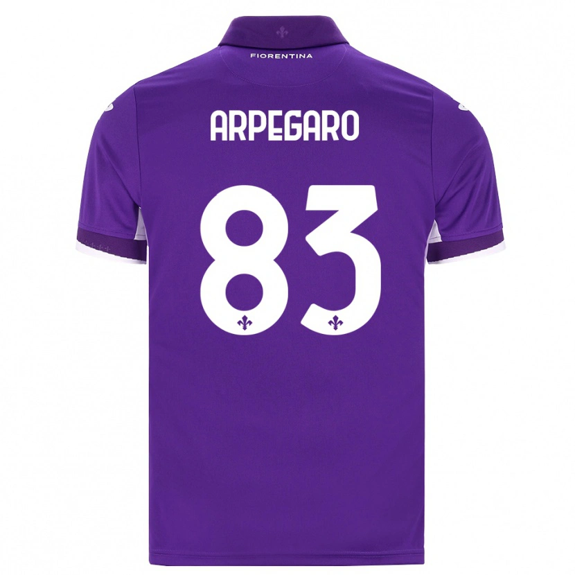 Danxen Kinder Sofia Arpegaro #83 Lila Weiß Pink Heimtrikot Trikot 2026/27 T-Shirt Österreich
