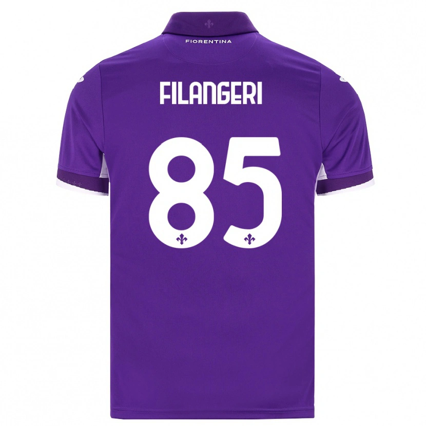Danxen Kinder Maria Luisa Filangeri #85 Lila Weiß Pink Heimtrikot Trikot 2026/27 T-Shirt Österreich
