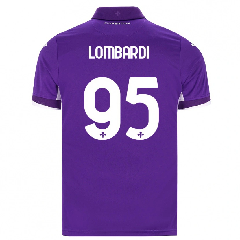 Danxen Kinder Emma Lombardi #95 Lila Weiß Pink Heimtrikot Trikot 2026/27 T-Shirt Österreich