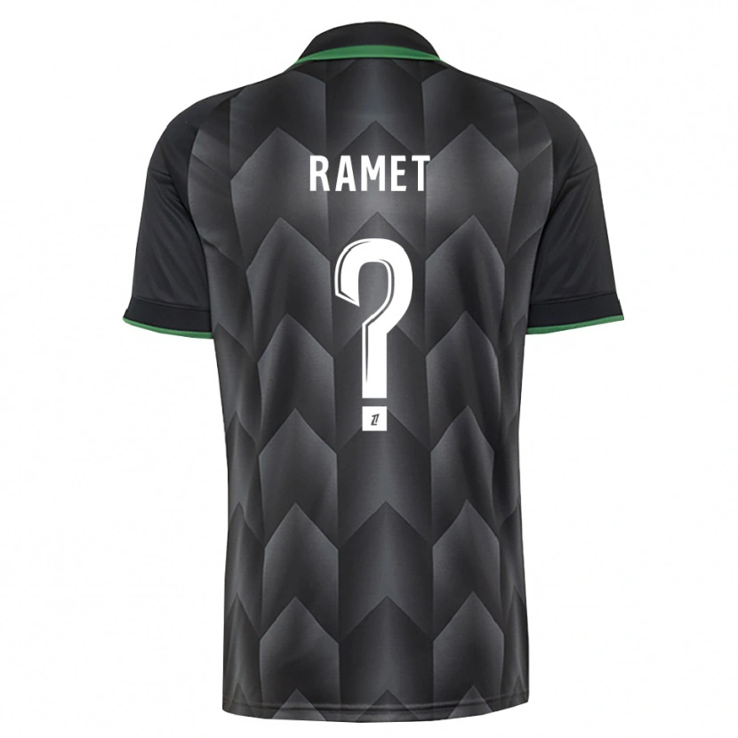 Danxen Kinder Simon Ramet #0 Schwarzgrün Auswärtstrikot Trikot 2026/27 T-Shirt Österreich