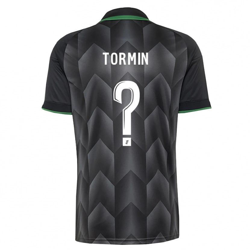 Danxen Kinder Sean Tormin #0 Schwarzgrün Auswärtstrikot Trikot 2026/27 T-Shirt Österreich