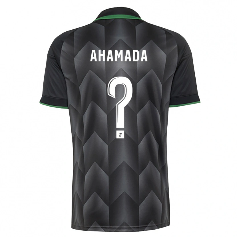 Danxen Kinder Nelson Ahamada #0 Schwarzgrün Auswärtstrikot Trikot 2026/27 T-Shirt Österreich