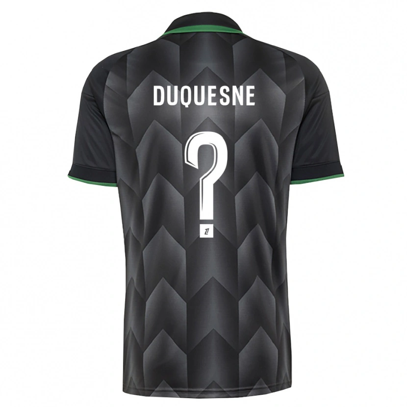 Danxen Kinder Elsa Duquesne #0 Schwarzgrün Auswärtstrikot Trikot 2026/27 T-Shirt Österreich