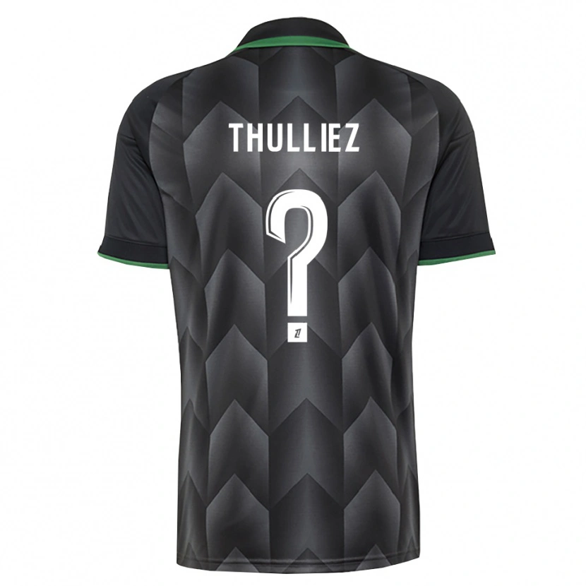 Danxen Kinder Lucie Thulliez #0 Schwarzgrün Auswärtstrikot Trikot 2026/27 T-Shirt Österreich