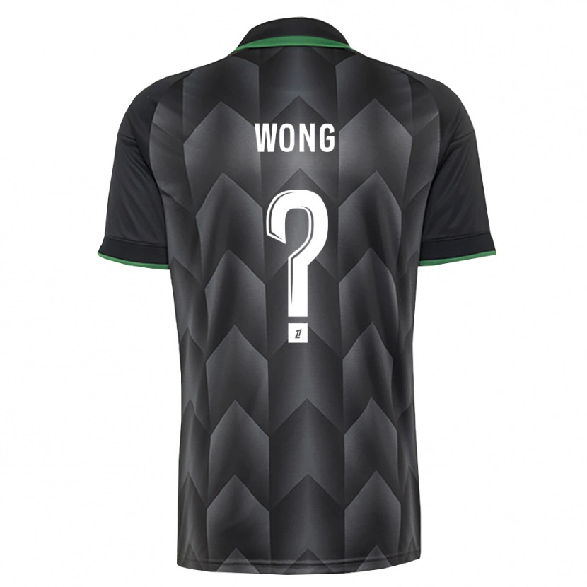Danxen Kinder Kiani Wong #0 Schwarzgrün Auswärtstrikot Trikot 2026/27 T-Shirt Österreich