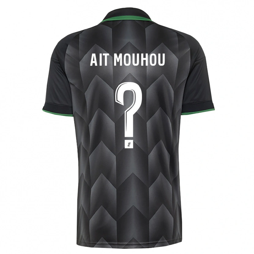 Danxen Kinder Nassim Ait Mouhou #0 Schwarzgrün Auswärtstrikot Trikot 2026/27 T-Shirt Österreich