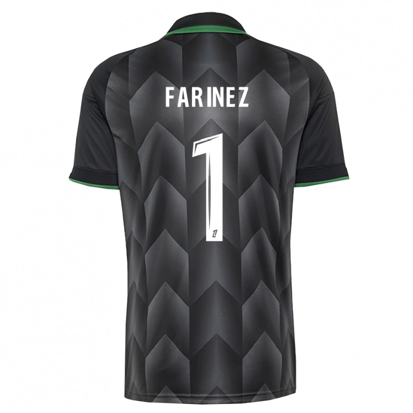 Danxen Kinder Wuilker Fariñez #1 Schwarzgrün Auswärtstrikot Trikot 2026/27 T-Shirt Österreich