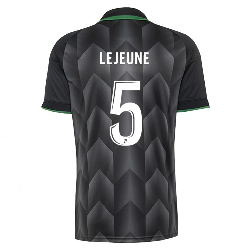 Danxen Kinder Romane Lejeune #5 Schwarzgrün Auswärtstrikot Trikot 2026/27 T-Shirt Österreich
