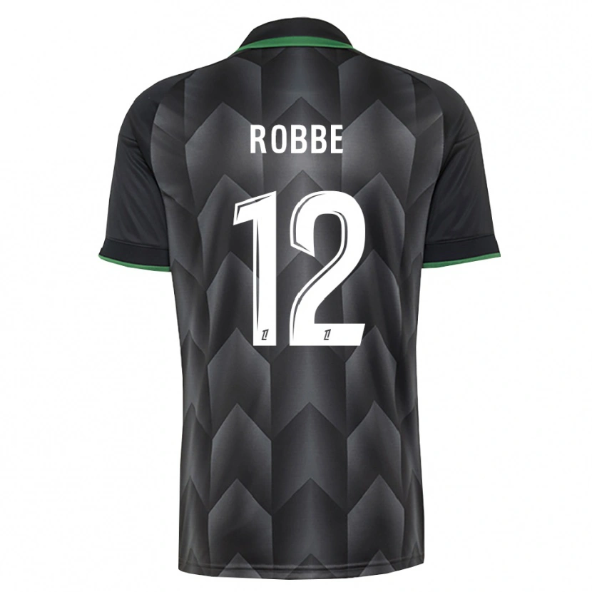 Danxen Kinder Lucas Robbe #12 Schwarzgrün Auswärtstrikot Trikot 2026/27 T-Shirt Österreich