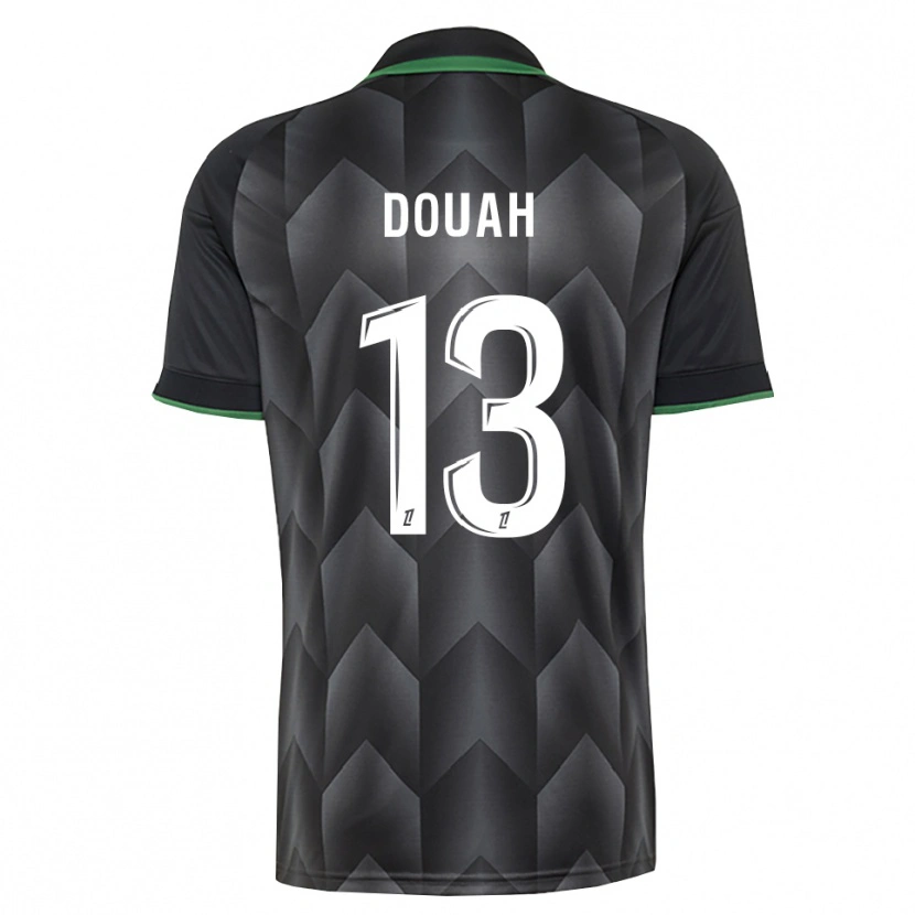 Danxen Kinder Chemssedine Douah #13 Schwarzgrün Auswärtstrikot Trikot 2026/27 T-Shirt Österreich