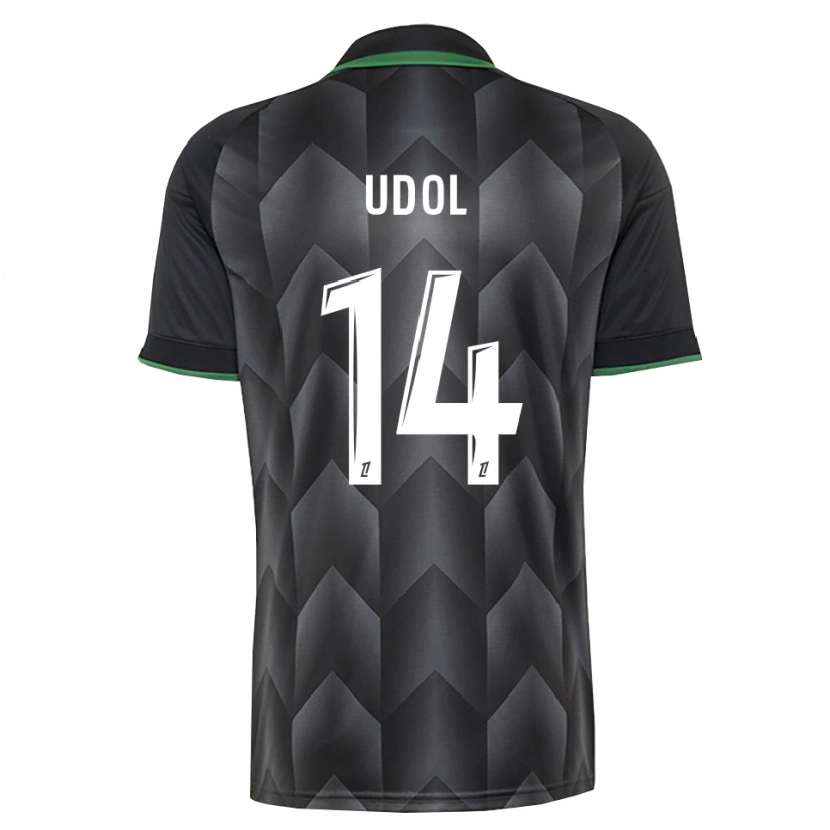 Danxen Kinder Matthieu Udol #14 Schwarzgrün Auswärtstrikot Trikot 2026/27 T-Shirt Österreich