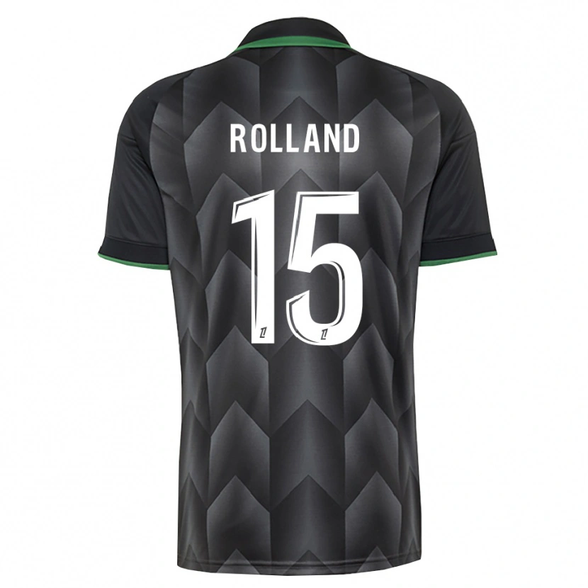 Danxen Kinder Paul Rolland #15 Schwarzgrün Auswärtstrikot Trikot 2026/27 T-Shirt Österreich