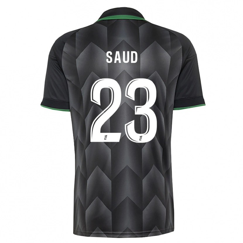 Danxen Kinder Saud Abdulhamid #23 Schwarzgrün Auswärtstrikot Trikot 2026/27 T-Shirt Österreich
