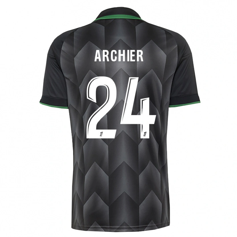 Danxen Kinder Louann Archier #24 Schwarzgrün Auswärtstrikot Trikot 2026/27 T-Shirt Österreich