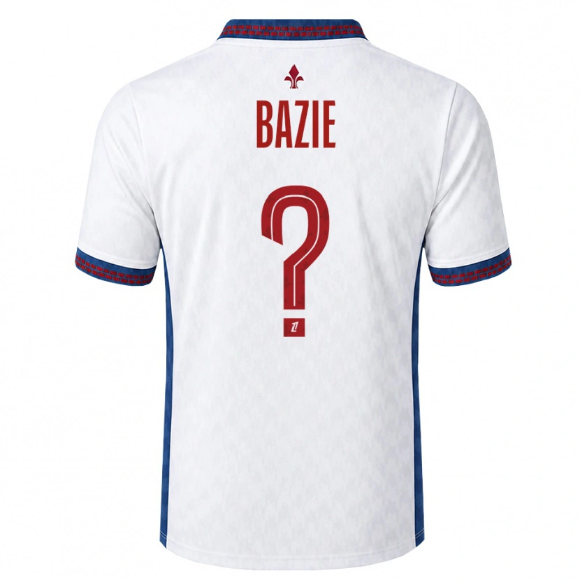 Danxen Kinder Joffrey Bazie #0 Rot Weiß Blau Auswärtstrikot Trikot 2026/27 T-Shirt Österreich