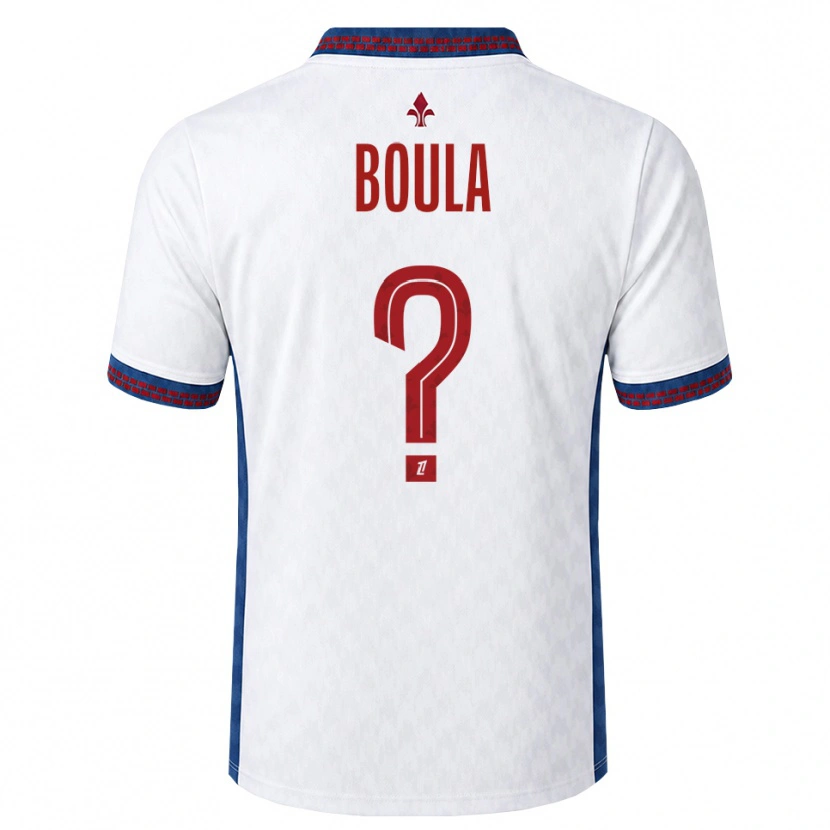 Danxen Kinder Exauce Mpembele Boula #0 Rot Weiß Blau Auswärtstrikot Trikot 2026/27 T-Shirt Österreich