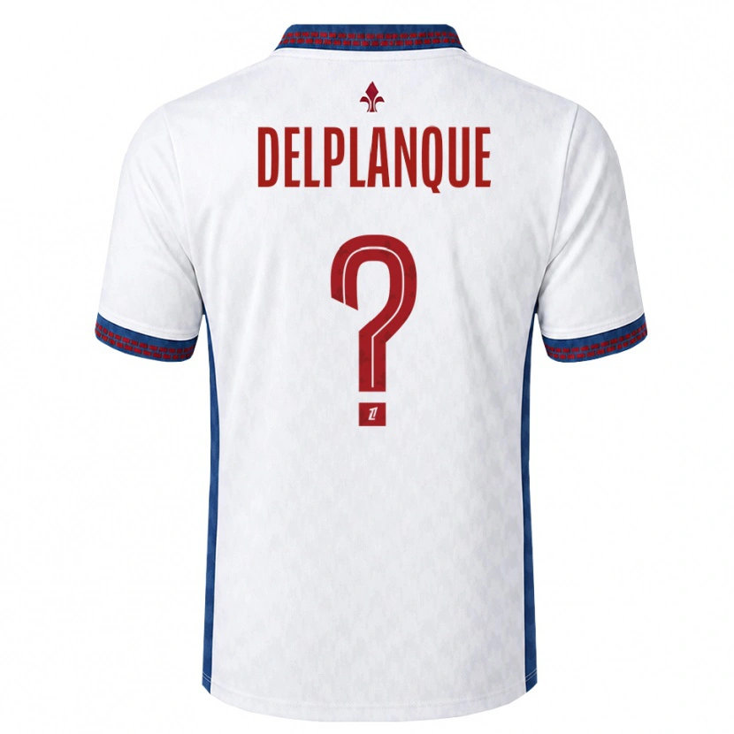 Danxen Kinder Gaël Delplanque #0 Rot Weiß Blau Auswärtstrikot Trikot 2026/27 T-Shirt Österreich