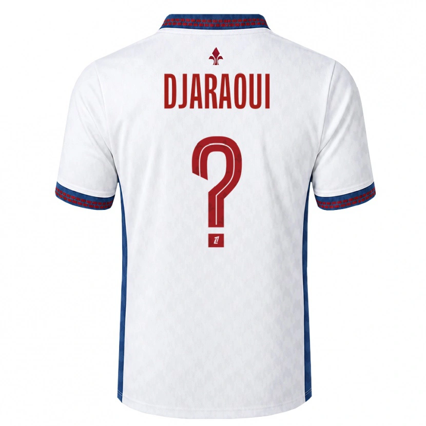 Danxen Kinder Elmira Djaraoui #0 Rot Weiß Blau Auswärtstrikot Trikot 2026/27 T-Shirt Österreich