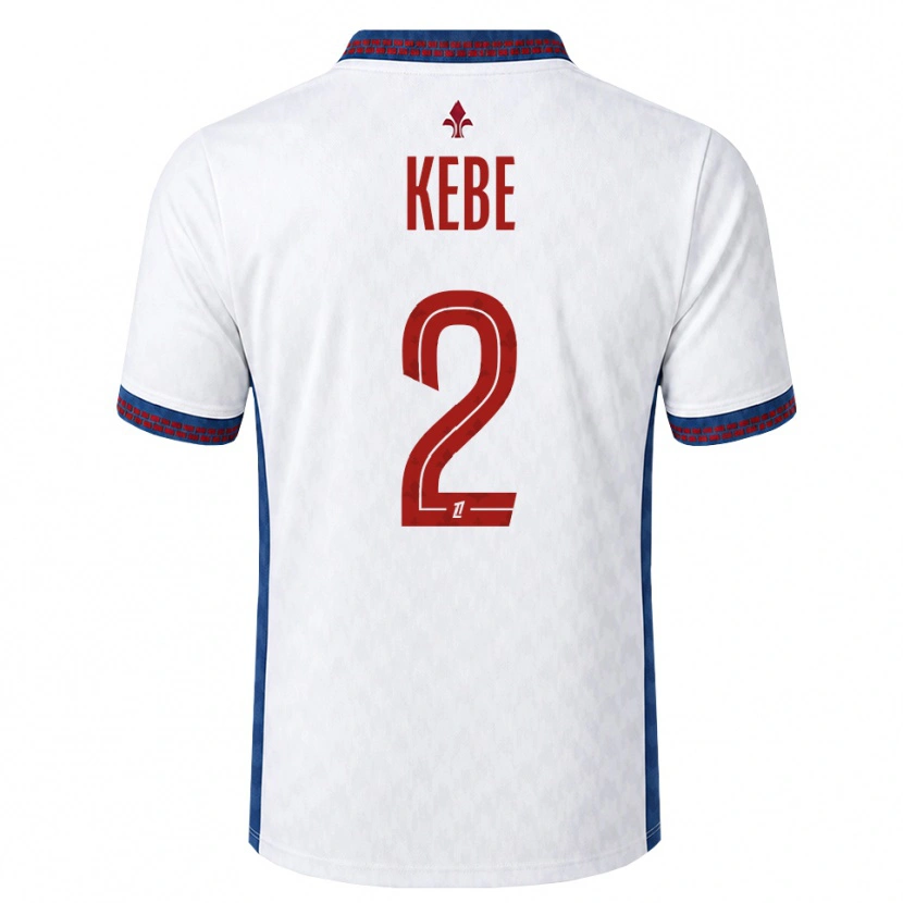 Danxen Kinder Hamadi Kebe #2 Rot Weiß Blau Auswärtstrikot Trikot 2026/27 T-Shirt Österreich