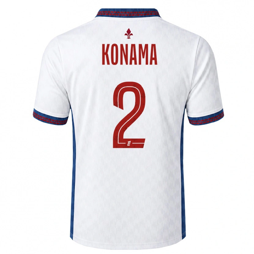 Danxen Kinder Owen Konama #2 Rot Weiß Blau Auswärtstrikot Trikot 2026/27 T-Shirt Österreich