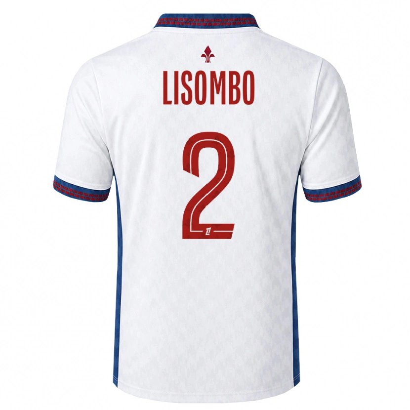 Danxen Kinder Lougy Lisombo #2 Rot Weiß Blau Auswärtstrikot Trikot 2026/27 T-Shirt Österreich